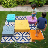 Cocohop Mini Coussin Sautant - Tropical Teal-Go Coconut-GOC-20211-MINI-CLÉMENT