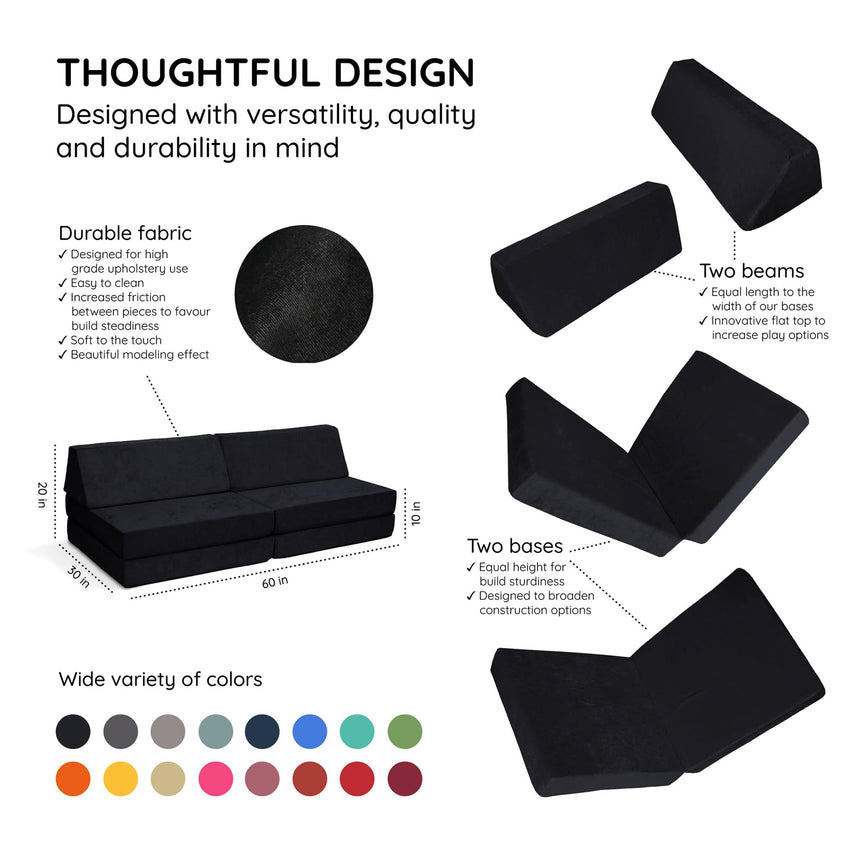 Canapé Modulaire Complet - Midnight Tide-Go Coconut-GOC-CMIDNIGHTTID-CLÉMENT