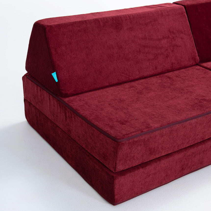 Canapé Modulaire Demi - Cranberry Rain-Go Coconut-GOC-DCRANBERRYRA-CLÉMENT
