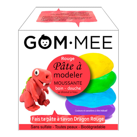 Fabrication Pâte à Modeler Moussante - Dragon-Gom-mee-GOM-GOM-10DRA-CLÉMENT