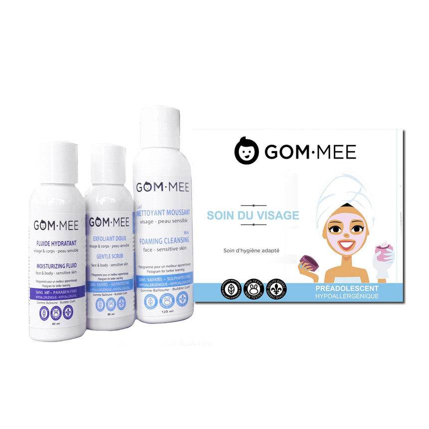 Trousse Éducative Soin Du Visage Enfants / Préados-Gom-mee-GOM-GOM-T02-CLÉMENT