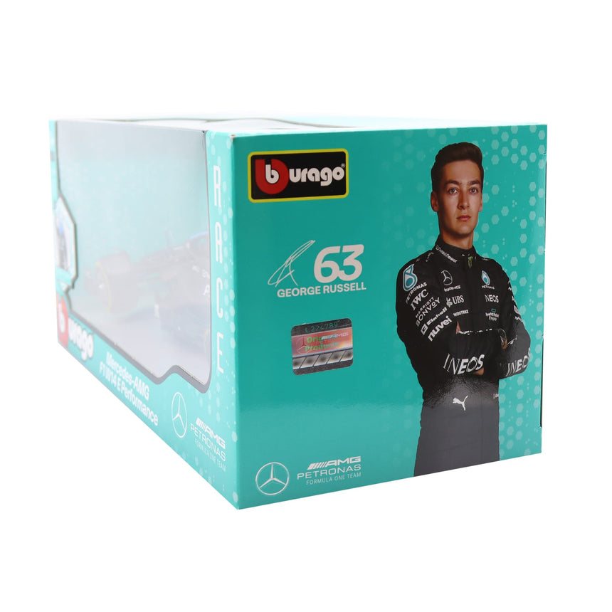 Race F1® Mercedes-AWG W14 E Performance - Voiture et Figurine-Groupe Ricochet-GRI-MADB4504-ME-CLÉMENT
