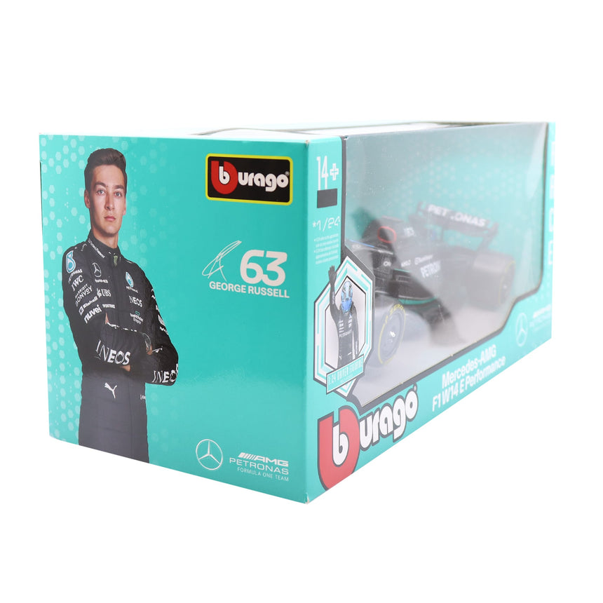 Race F1® Mercedes-AWG W14 E Performance - Voiture et Figurine-Groupe Ricochet-GRI-MADB4504-ME-CLÉMENT