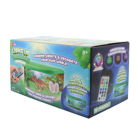 Terrarium Lumineux - Dinosaure-Groupe Ricochet-GRI-TELG7840-DIN-CLÉMENT