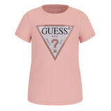 T-shirt Guess Logo 7-14ans-Guess Kids-Rose-7-GUE-J2YI51K6YW1-CLÉMENT