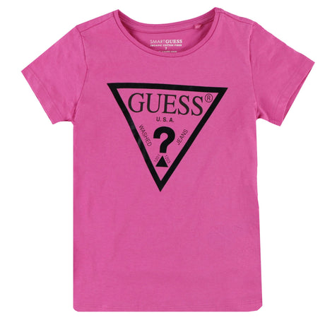 T-shirt Basique Core 7-14ans-Guess Kids-Fuchsia-7-GUE-J73I56K8HM0-CLÉMENT