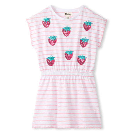 Robe Rose Fraise 4-8ans-Hatley-Rose-4-HAT-S26CPK1721-CLÉMENT