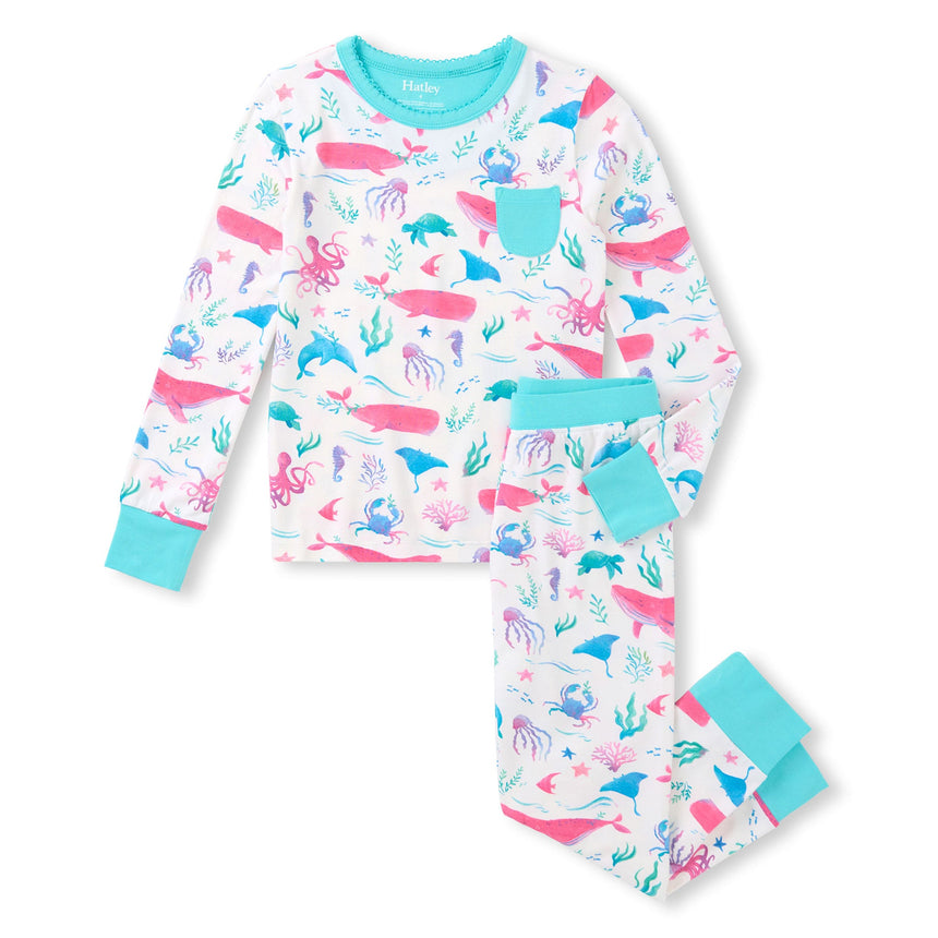Pyjama Bambou Ocean 3-10ans-Hatley-Ivoire-3-HAT-S26PSK1765-CLÉMENT