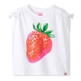T-shirt Fraise 4-8ans-Hatley-Ivoire-4-HAT-S26WHK1426-CLÉMENT