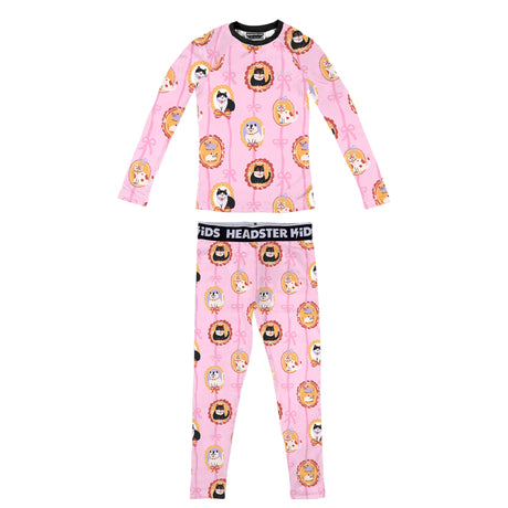 Ensemble Thermal Kitty Charm 4-10ans-Headster Kids-Rose-4-HED-APBYWT25A1-CLÉMENT