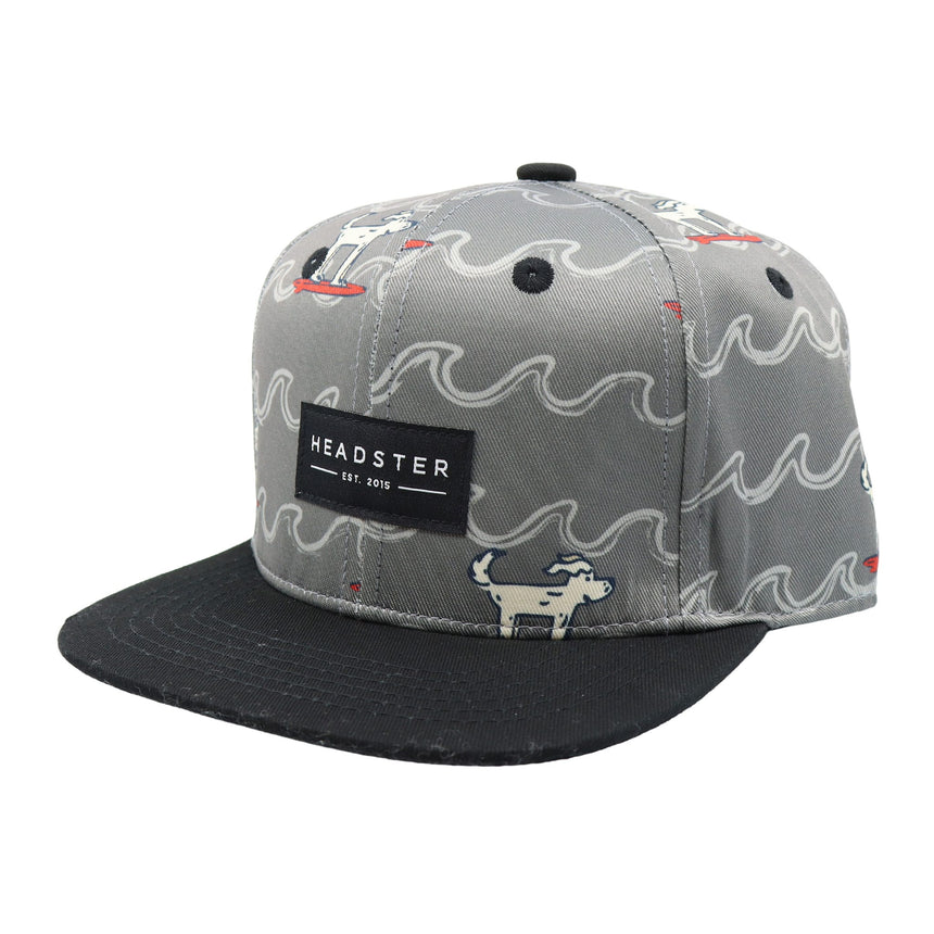 Casquette Surf Chien 6-24mois-Headster Kids-Charcoal-6-24 m-HED-HTSBSP26J8-1-CLÉMENT