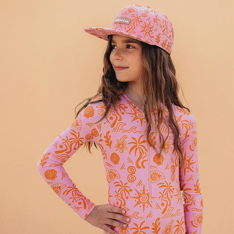 Maillot UV Marées Rosées 2-12ans-Headster Kids-HED-SWLSCR26F0-CLÉMENT