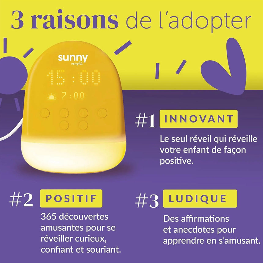 Réveil Éducatif Sunny-Morphee-HEE-AUDSNY0001-CLÉMENT