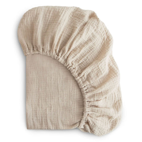 Drap Contour pour Lit de Bébé Mousseline - Fog-Mushie-HIE-MCS-304-CLÉMENT