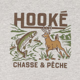 T-shirt Chasse & Pêche 2-12ans-Hooke-HO6-44015-F26-GR-CLÉMENT