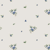 Couverture en mousseline de coton biologique certifié, 4 épaisseurs, grandeur lit simple (60 X 72) - Bleuet-House of Elia-HOE-LBLK-F2022-B-CLÉMENT