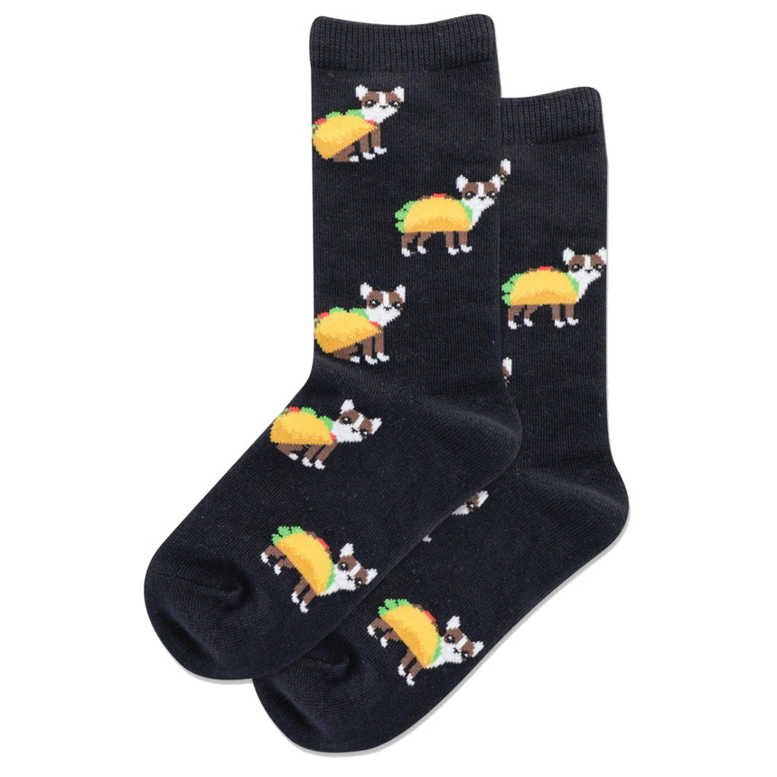 Bas Chien Terrier Taco 4-9ans-Hotsox-Noir-4-7-HSX-HSK00050-CLÉMENT