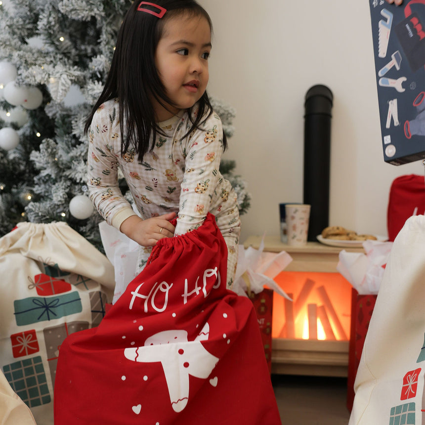 Grand Sac Cadeau / Poche Du Père Noel - Pain d'Épices-Bebe Confort-CA3-HK-GINGERBRE-CLÉMENT