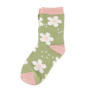 Bas Fleurs 9-24mois-Clement - Vetements-Sauge-9-12 m-IMN-F26BF-05-1-CLÉMENT
