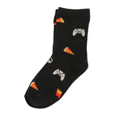 Bas Pizza 2-12ans-Clement - Vetements-Noir-2-4-IMN-S25BG-06-2-CLÉMENT