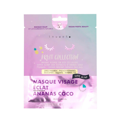 Masque Illuminant Ananas-Inuwet-INW-VINMA31-CLÉMENT