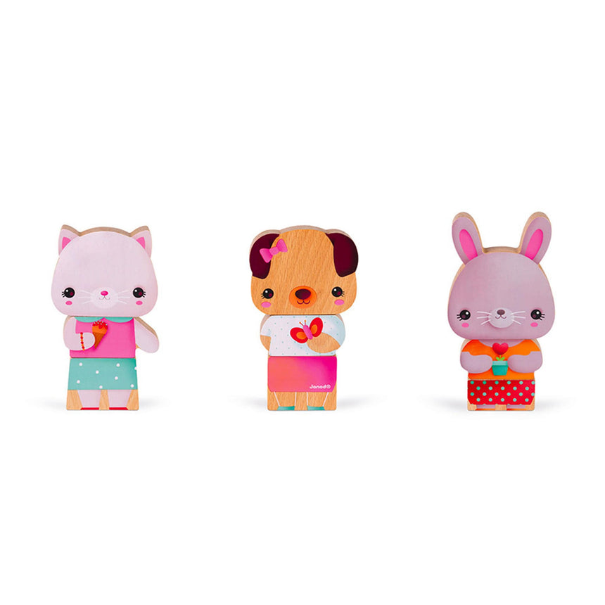 Animaux de Compagnie Aimantés-Janod-JAD-380595-CLÉMENT