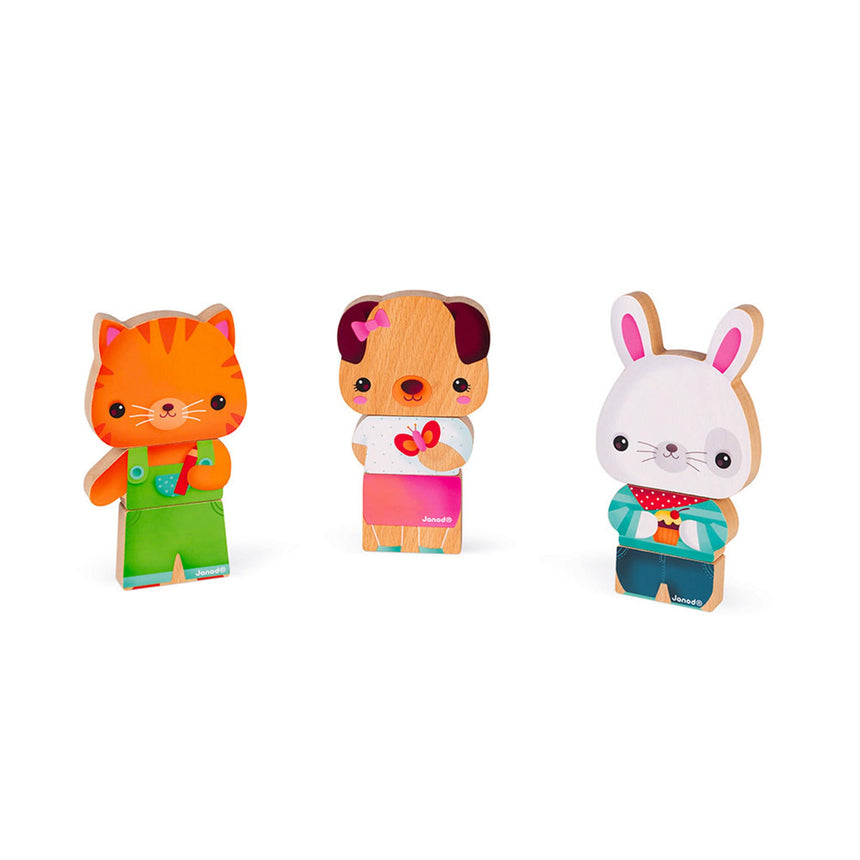 Animaux de Compagnie Aimantés-Janod-JAD-380595-CLÉMENT