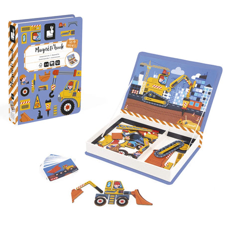 Livre Magnétique - Construction-Janod-JAD-J02526-CLÉMENT