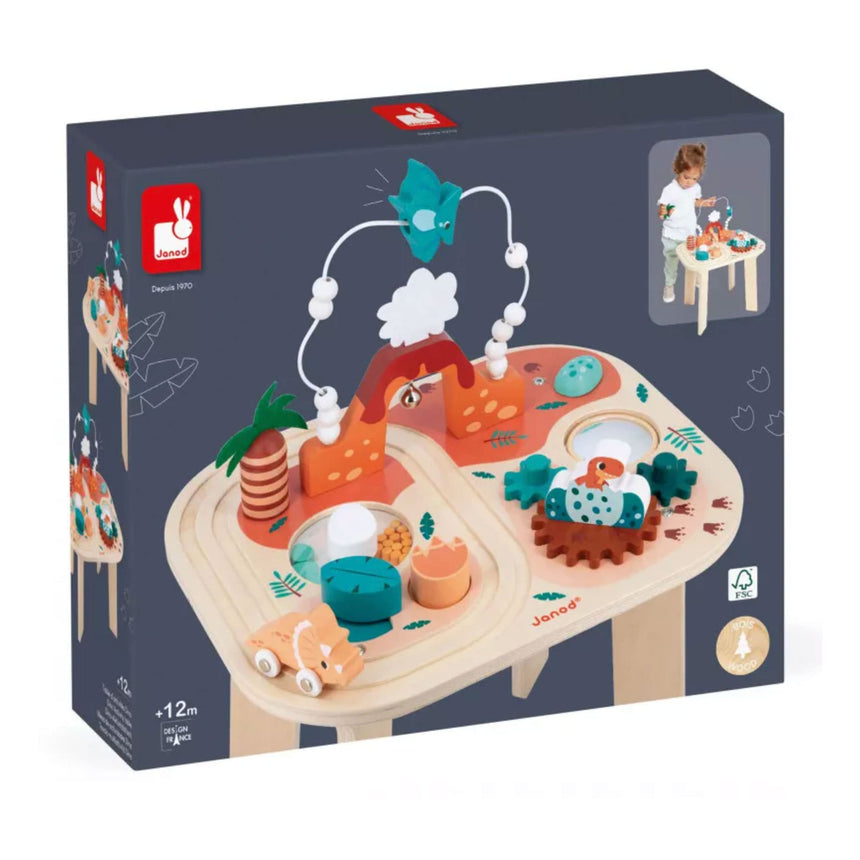 Table d'Activités en Bois - Dino-Janod-JAD-J05825-CLÉMENT