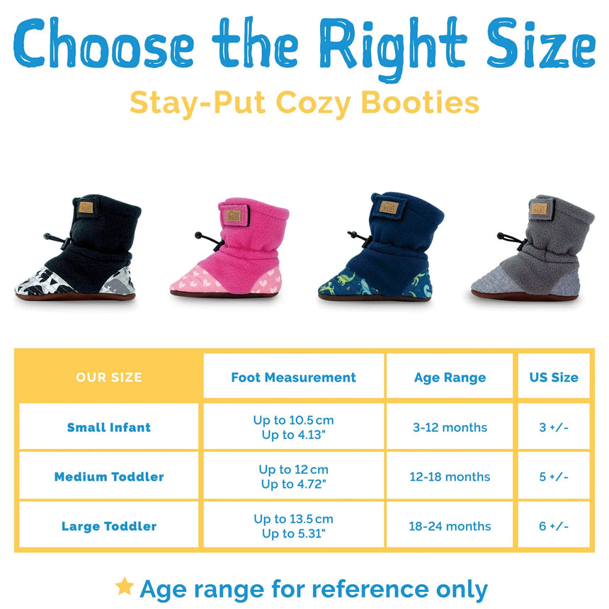 Chausson Stay-Put Brun 3-24mois-Jan n Jul-JAJ-BSA-BRB-CLÉMENT