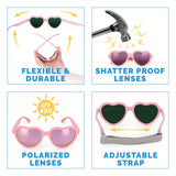 Lunettes Coeur 2-6ans-Jan n Jul-JAJ-GHA-SOP-CLÉMENT