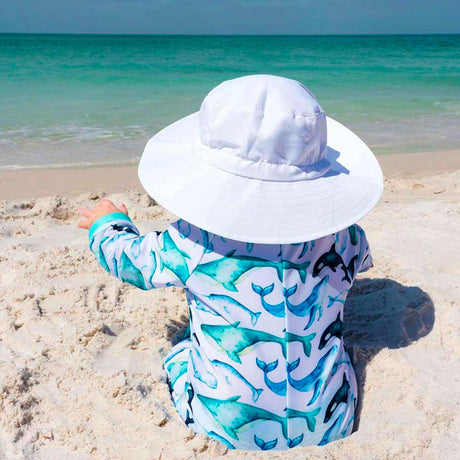 Chapeau UV Aqua-Dry 0-24mois-Jan n Jul-JAJ-HADO-WHT-1-CLÉMENT