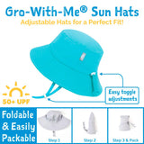 Chapeau UV Aqua-Dry 2-12ans-Jan n Jul-JAJ-HADO-WHT-2-CLÉMENT