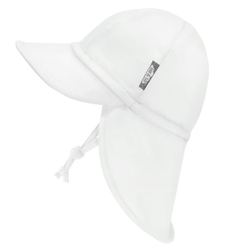Casquette Coton UV 0-24mois - Blanc-Jan n Jul-JAJ-HBS-WHT-CLÉMENT