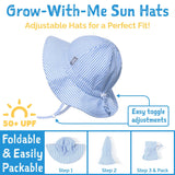 Chapeau Coton UV Rayé 2-5ans-Jan n Jul-JAJ-HCF0-PST-2-CLÉMENT