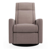 Fauteuil Berçant et Pivotant Nelly - Arlo Beige (Tissu résistant aux taches)-Jaymar BB-JAM-521-ARLO-96-CLÉMENT