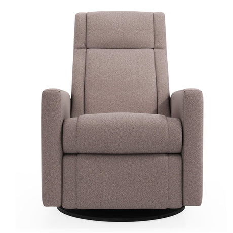 Fauteuil Berçant et Pivotant Nelly - Arlo Beige (Tissu résistant aux taches)-Jaymar BB-JAM-521-ARLO-96-CLÉMENT