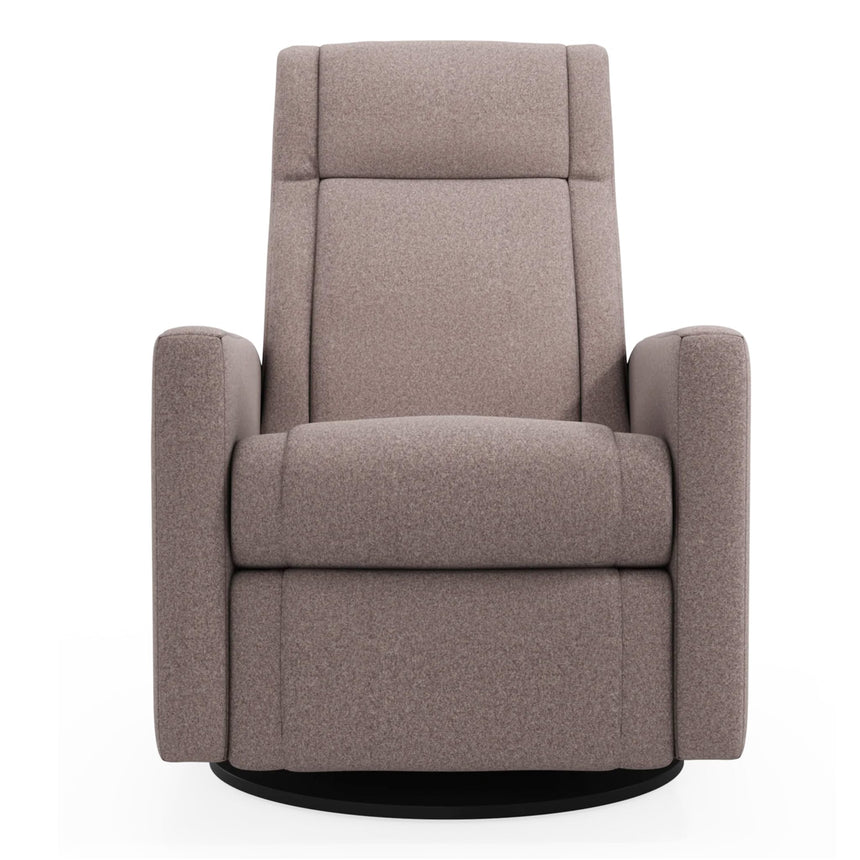 Fauteuil Berçant et Pivotant Nelly - Arlo Beige (Tissu résistant aux taches)-Jaymar BB-JAM-521-ARLO-96-CLÉMENT