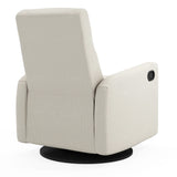 Fauteuil Berçant et Pivotant Nelly - Henequen (Tissu anti-tache)-Jaymar BB-JAM-521-HENEQ-01-CLÉMENT