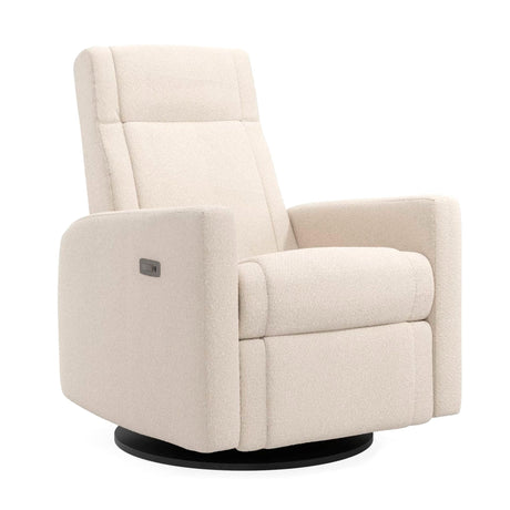 Fauteuil Berçant et Pivotant Nelly - Beyond Sheep Crème avec Mécanisme Électrique-Jaymar BB-JAM-525-BEYON-14-CLÉMENT