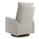 Fauteuil Berçant et Pivotant Arya - Beyond Sheep Vanilla-Jaymar BB-JAM-522-BEYON-11-CLÉMENT