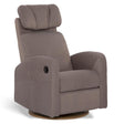 Fauteuil Berçant Inclinable Pivotant Hailey - Arlo Beige (Tissu résistant aux taches)-Jaymar BB-JAM-523-ARLO-096-CLÉMENT