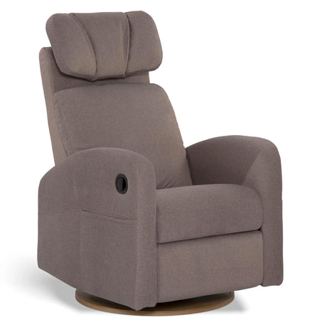 Fauteuil Berçant Inclinable Pivotant Hailey - Arlo Beige (Tissu résistant aux taches)-Jaymar BB-JAM-523-ARLO-096-CLÉMENT