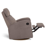 Fauteuil Berçant Inclinable Pivotant Hailey - Arlo Beige (Tissu résistant aux taches)-Jaymar BB-JAM-523-ARLO-096-CLÉMENT