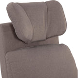 Fauteuil Berçant Inclinable Pivotant Hailey - Arlo Beige (Tissu résistant aux taches)-Jaymar BB-JAM-523-ARLO-096-CLÉMENT
