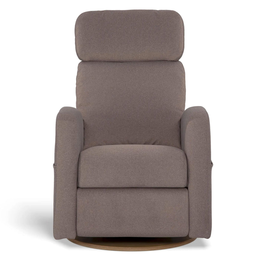 Fauteuil Berçant Inclinable Pivotant Hailey - Arlo Beige (Tissu résistant aux taches)-Jaymar BB-JAM-523-ARLO-096-CLÉMENT