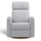 Fauteuil Berçant Inclinable Pivotant Hailey - Arlo Heather Silver (Tissu résistant aux taches)-Jaymar BB-JAM-523-ARLO-57-CLÉMENT