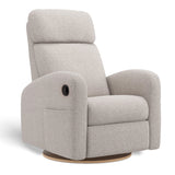 Fauteuil Berçant Inclinable Pivotant Hailey - Arlo Pearl (Tissu résistant aux taches)-Jaymar BB-JAM-523-ARLO-601-CLÉMENT