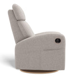 Fauteuil Berçant Inclinable Pivotant Hailey - Arlo Pearl (Tissu résistant aux taches)-Jaymar BB-JAM-523-ARLO-601-CLÉMENT