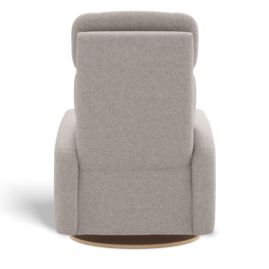 Fauteuil Berçant Inclinable Pivotant Hailey - Arlo Pearl (Tissu résistant aux taches)-Jaymar BB-JAM-523-ARLO-601-CLÉMENT